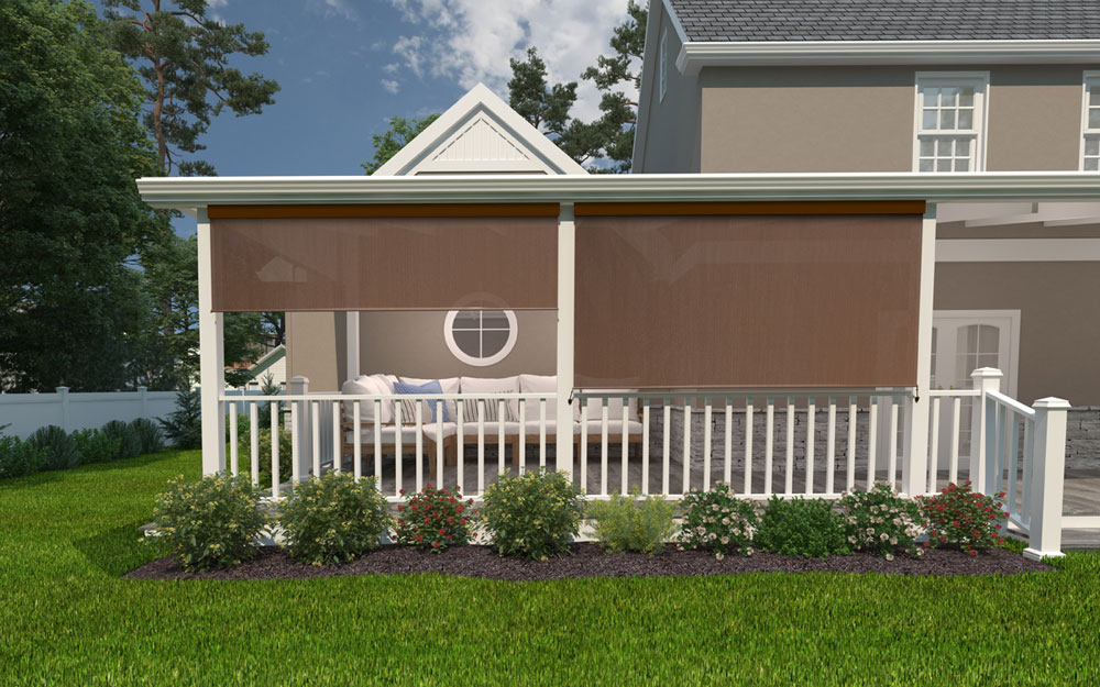 Easy Release™ Roller Shades offer a onehanded, selfretracting