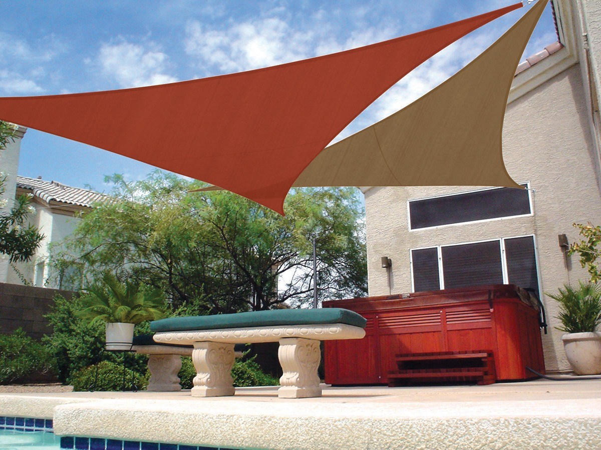 coolaroo shade sail installation