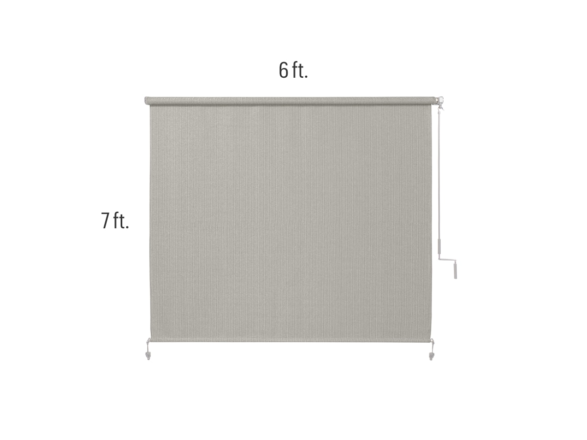 Signature Fabric with HeatShield| Wand Operated Outdoor Roller