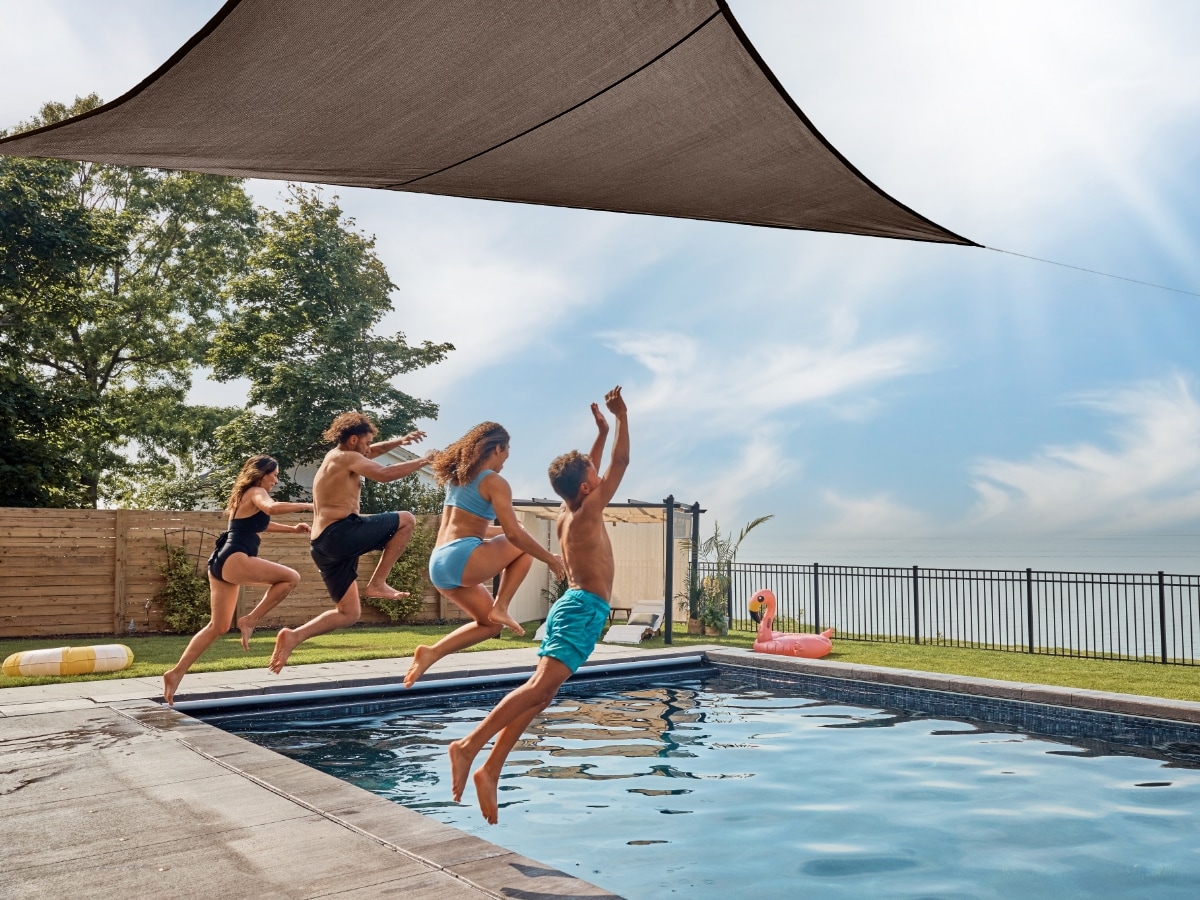 Coolhaven Shade Sail Kit | Shade Sails | Coolaroo