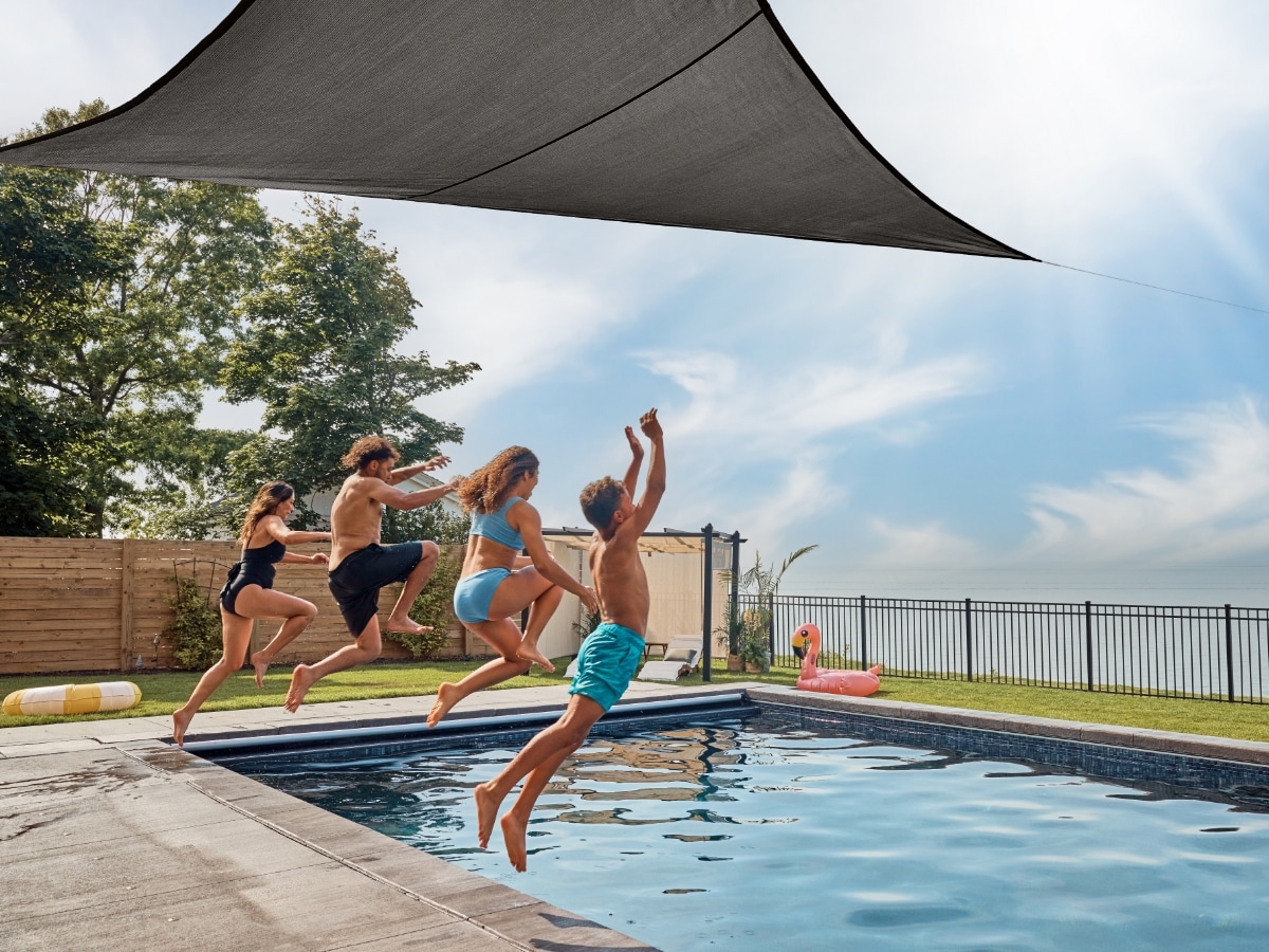 Coolhaven Shade Sail Kit | Shade Sails | Coolaroo